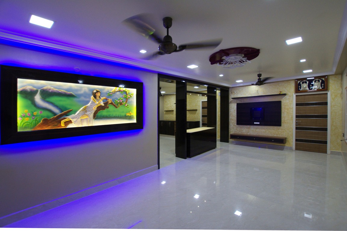Living Room — Mr And Mrs. M. Venkateswara Rao, Vijayawada, Vijayawada (2020)