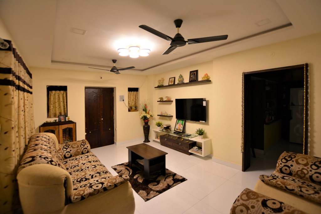 Living Room — Mr And Mrs. K. Satish, Vijayawada, Vijayawada (2021)